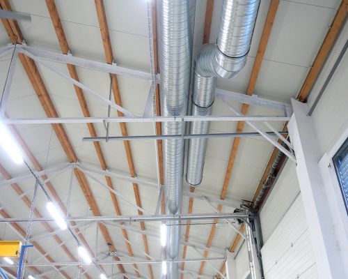 WOLKO-PLAST, s.r.o. – letní větrání výrobní haly