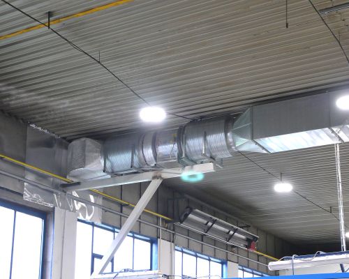 WOLKO-PLAST, s.r.o. – letní větrání výrobní haly