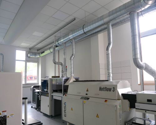 Dioflex s.r.o., Rožnov p. R. – větrání dílny