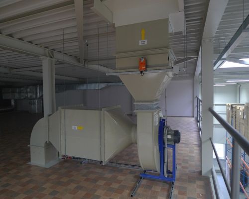 Macco Organiques, s.r.o, Bruntál – dodávka a montáž VZT