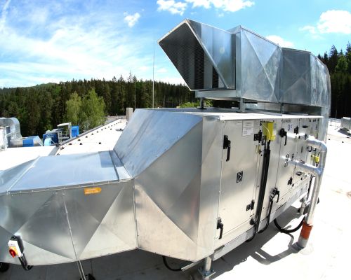 HAJDIK a.s. Jablůnka – Dodávka a montáž VZT pro halu FLATBED