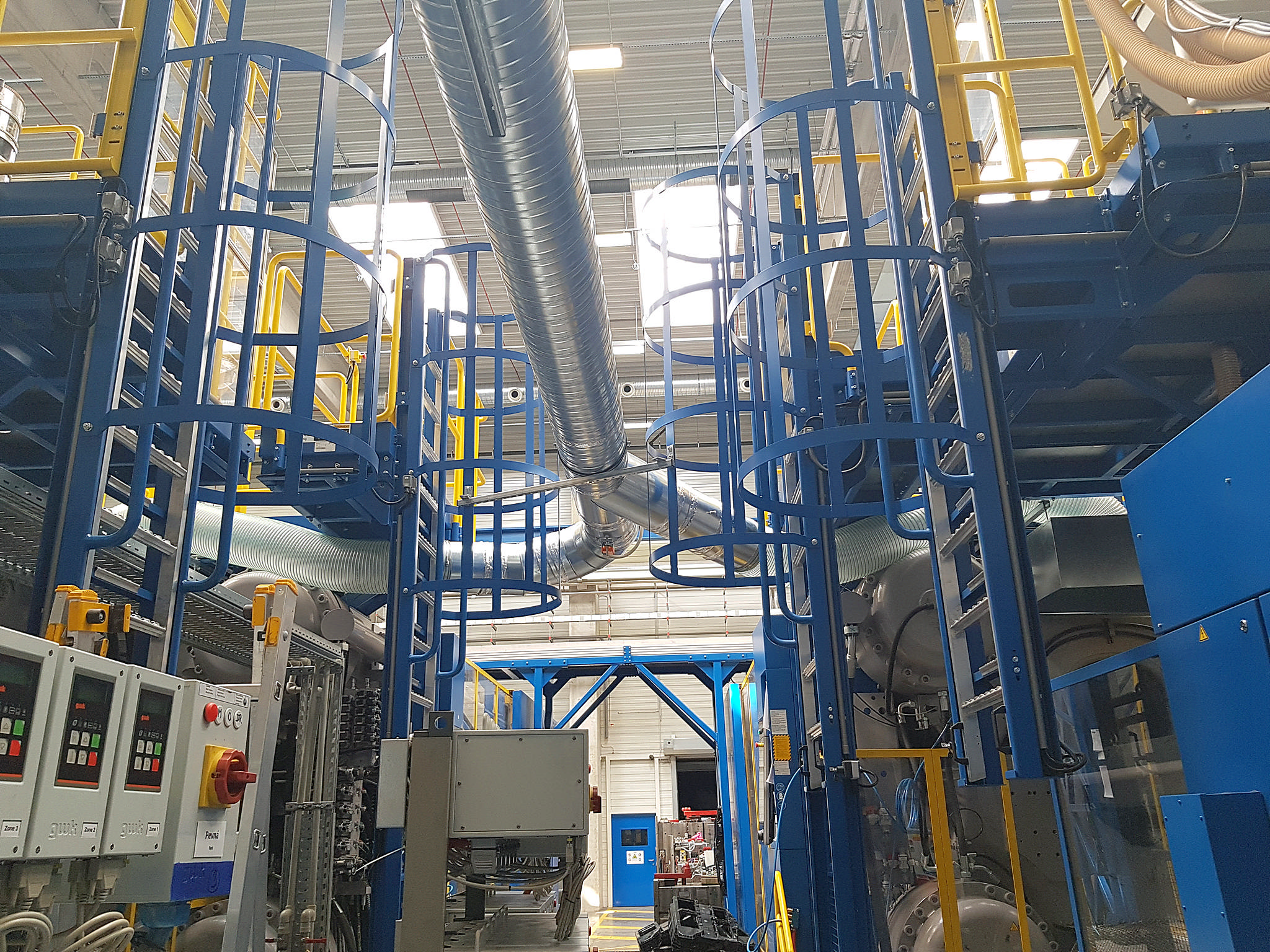 Technologické odsávání od výrobních linek