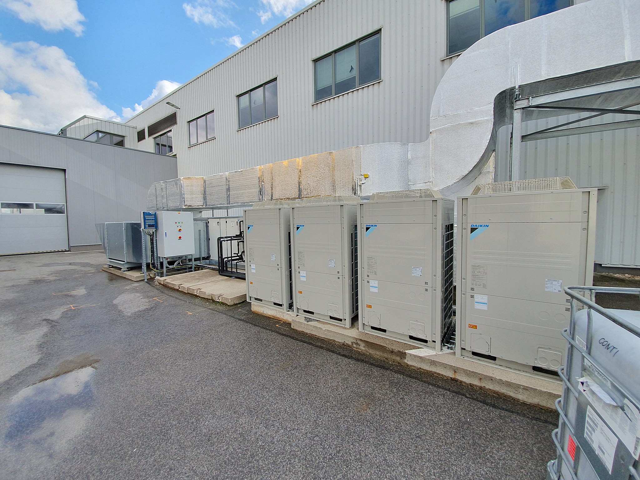 Klimatizace a větrání haly H6