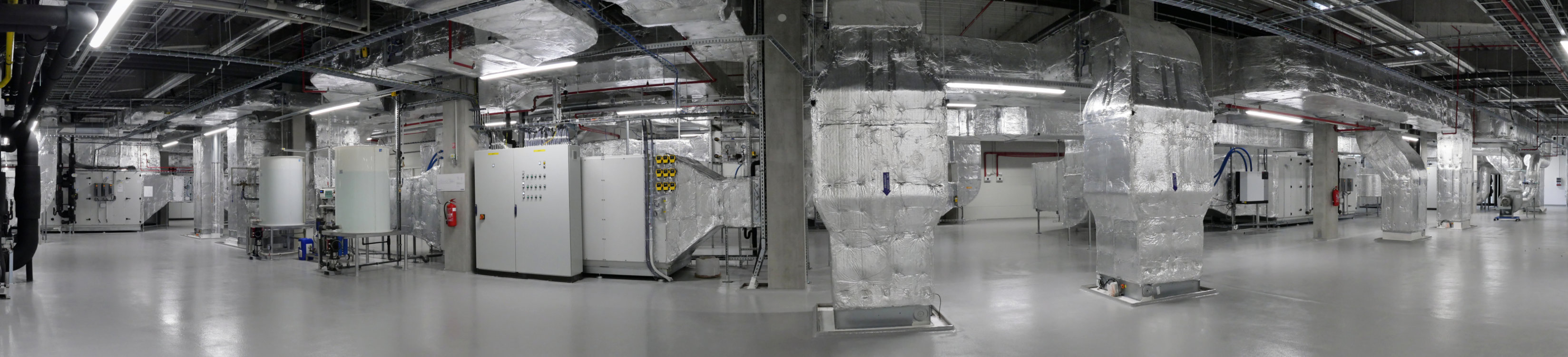 Klimatizace a větrání „čistých prostor“  přístavba Haly H6