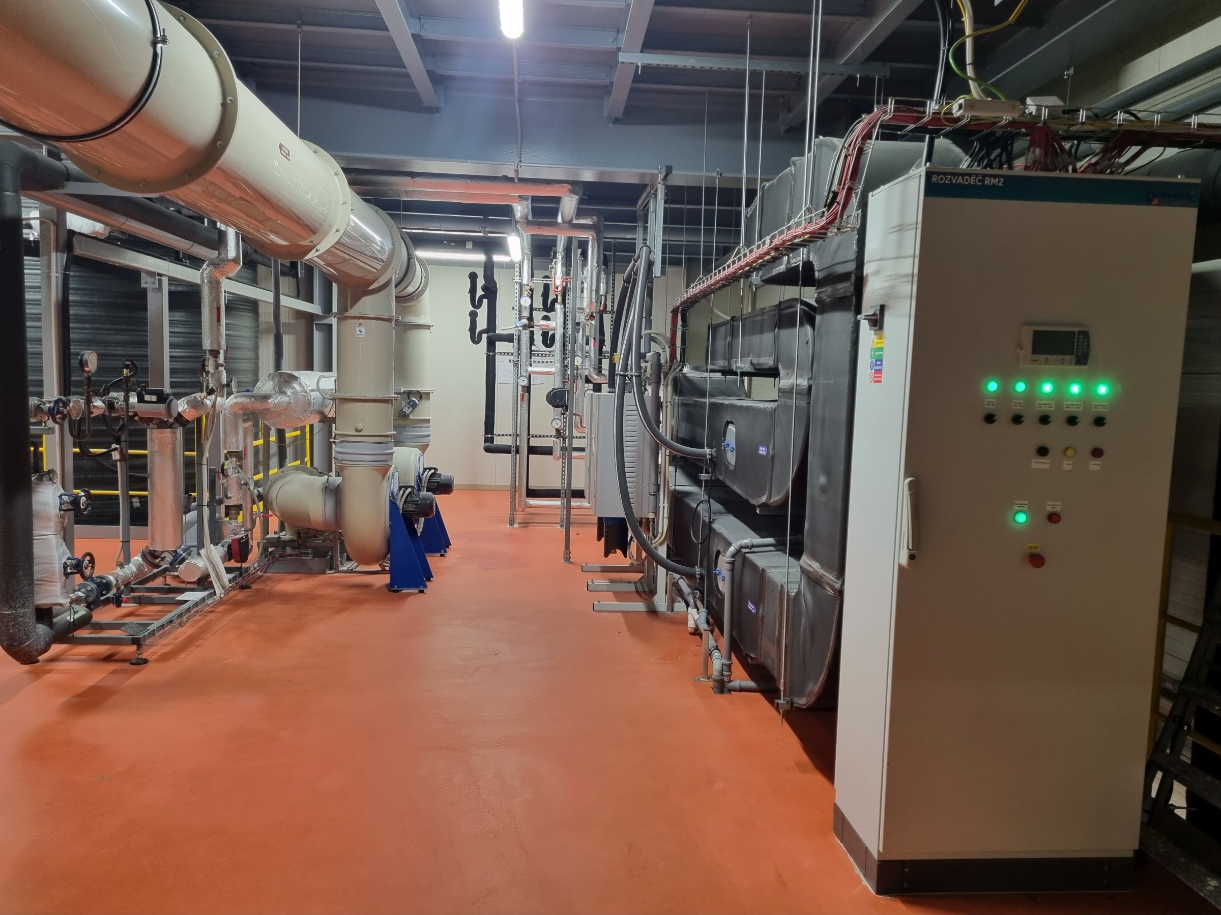 Klimatizace a větrání čistých prostor pro linku GLC A GLyX