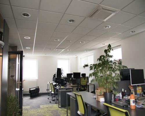 Klimatizace technického centra ROBE – objekt „N“