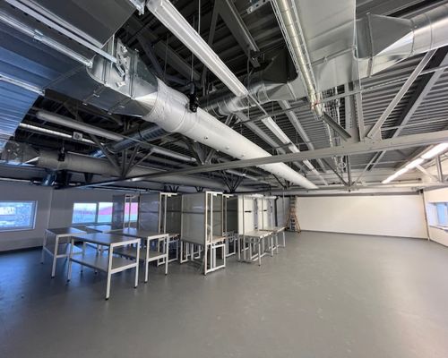 Větrání vestavby předvýroby – objekt D, ROBE Lighting