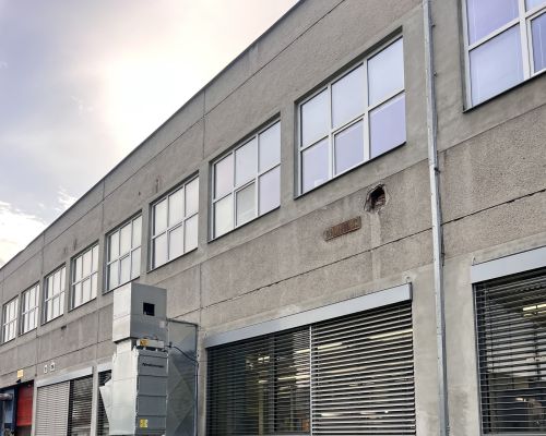 Vzduchotechnika a klimatizace dílny šablon – Continental Barum Otrokovice