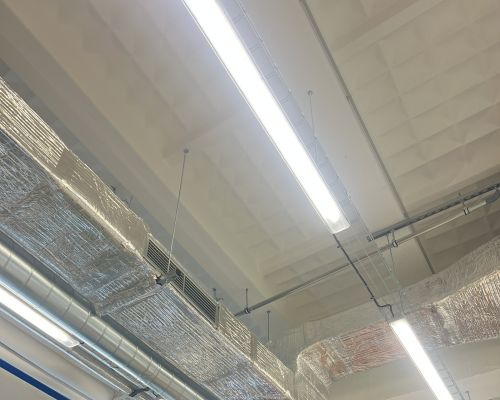 Vzduchotechnika a klimatizace dílny šablon – Continental Barum Otrokovice