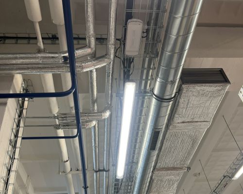 Vzduchotechnika a klimatizace dílny šablon – Continental Barum Otrokovice